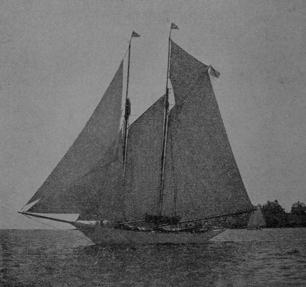 Full-Rigged Schooner