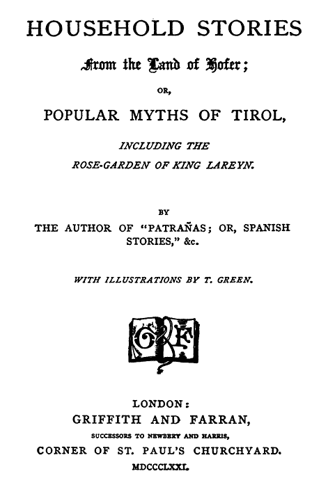 Original Title Page.