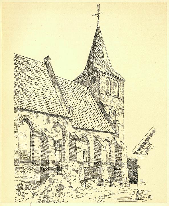 KERK TE PERSINGEN. (GELD.)