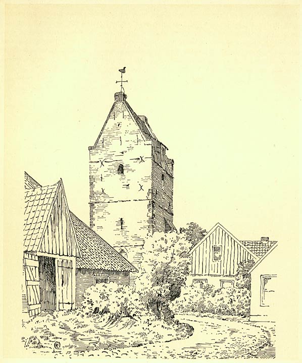 KERKTOREN TE LOSSER (O.).