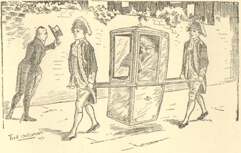 A Peterborough Sedan Chair.  “Peterborough was one of the last places in which Sedan chairs flourished.”—Andrew Percival