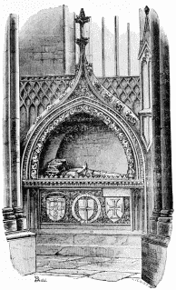 TOMB OF PRINCE HENRY.  (From Major’s “Prince Henry the Navigator.”)