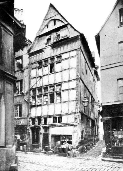 A House of the 15th Century at Rouen.