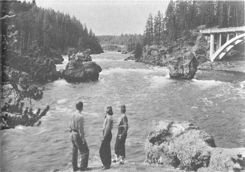 Cascades of Yellowstone River