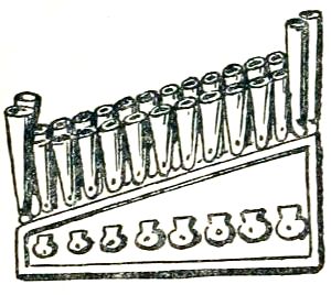 SMALL PORTABLE ORGAN OF THE THIRTEENTH CENTURY