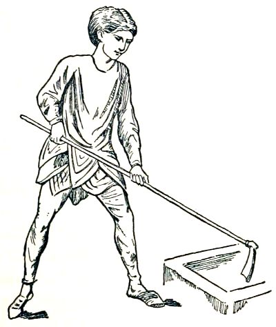 A LABORER, THIRTEENTH CENTURY