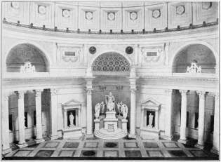 RESTORED MODEL OF PANTHEON, METROPOLITAN MUSEUM OF ART, NEW YORK.
