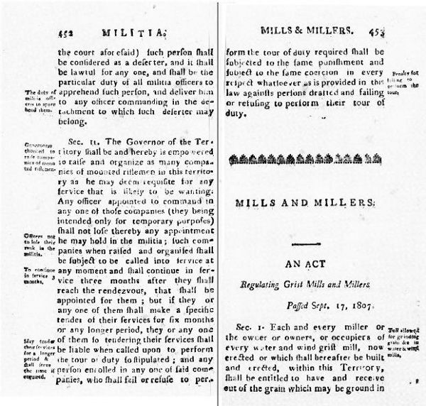 Laws of the Territory of Illinois, Revised and Digested under the Authority of the Legislature. By Nathaniel Pope