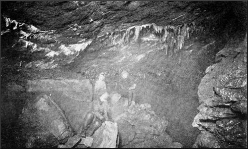 ENTRANCE OF STALACTITE CHAMBER, SWILDON'S HOLE.