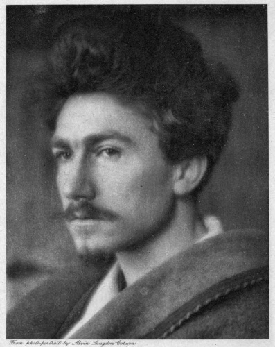 [Image unavailable: From photo portrait by Alvin Langdon Coburn.  EZRA POUND.]