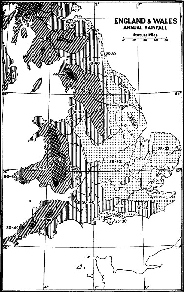 England & Wales Annual Rainfall