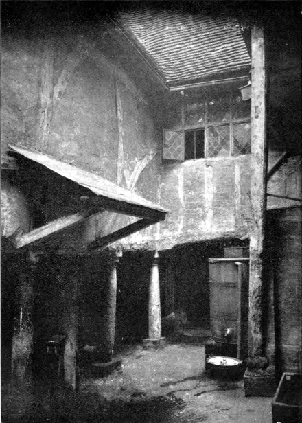 Courtyard in the Biggin Almshouses, Hitchin