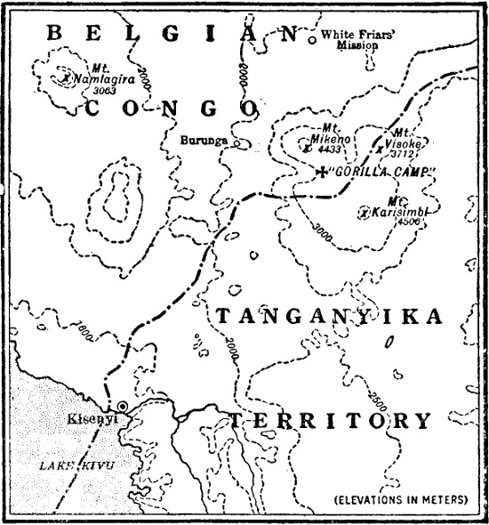 location of the three mountains