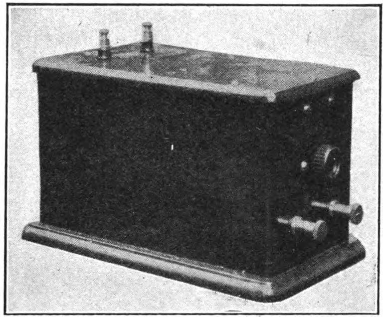 FIG. 42.—High potential "Humming" transformer.