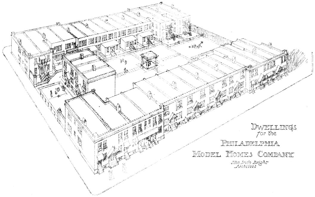 DWELLINGS for the PHILADELPHIA MODEL HOMES COMPANY John Irwin Bright Architect