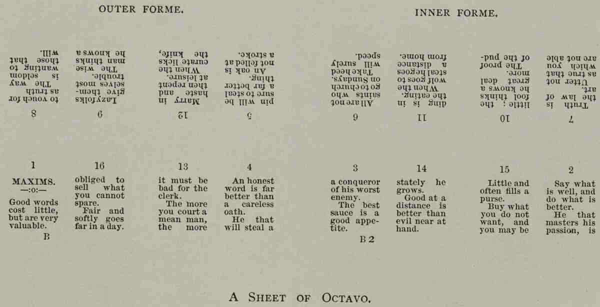 Octavo Sheet