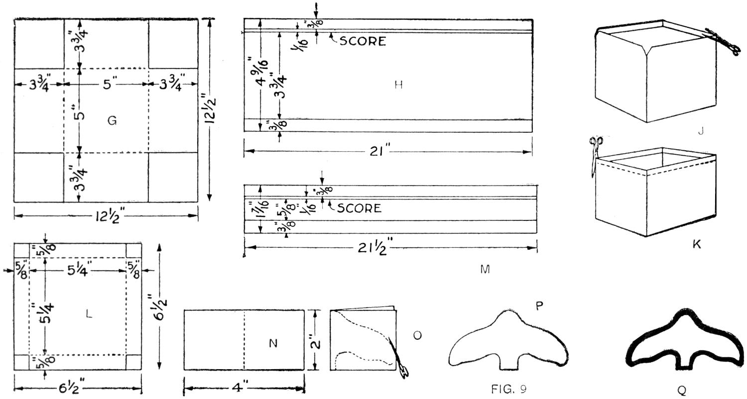 Details of box construction