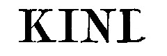 Four large uppercase letters: K, I, N, D. The letter D is cut off such that only the first half of it is visible.