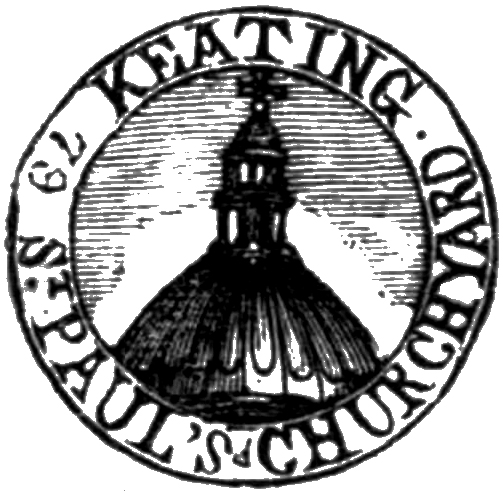 Keating 79 St. Paul’s Churchyard  Trade Mark