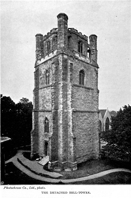 Photochrom Co., Ltd., photo. THE DETACHED
BELL-TOWER.