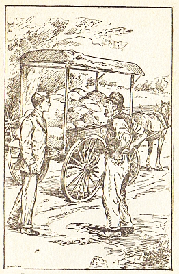 "CAN YOU GIVE ME A HAND, DICK, OR ARE YOU IN A HURRY?" HE ASKED.