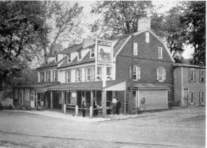 Plate II.

—Old Mermaid Inn, Mount Airy; Old Red Lion Inn.