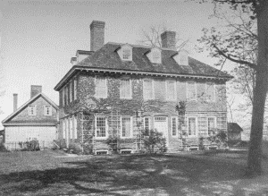 Plate IV.—Stenton, Germantown Avenue, Germantown.
Erected by James Logan in 1727.