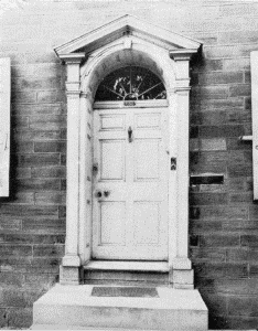 Plate XXV.—Doorway, 6504 Germantown Avenue; Doorway, 709
Spruce Street.