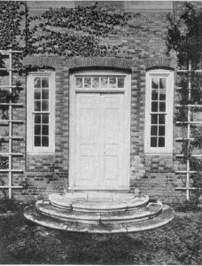 Plate XXXIV.—Doorway, 224 South Eighth Street; Doorway,
Stenton.