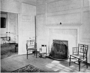 Plate LXVIII.—- Parlor, Stenton; Reception Room,
Stenton.