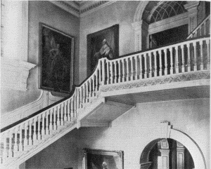 Plate LXXVIII.—Stairway Landing, Independence Hall;
Palladian Window at Stairway Landing.