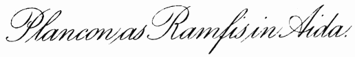 Planon as Ramfis in Aida.