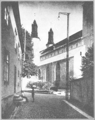 
A STREET IN VISBY