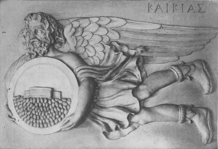 Fig. 3. Kaikias The Northeast Wind