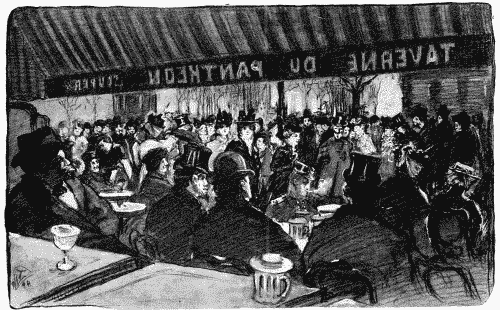 THE TAVERNE DU PANTHÉON ON MARDIGRAS