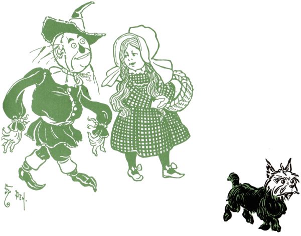 Dorthy and Scarecrow Dorthy and Scarecrow