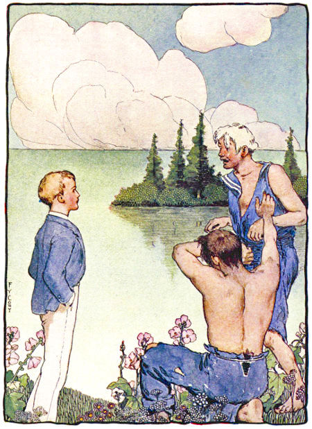 The disappointment of the sailors was something
awful to witness