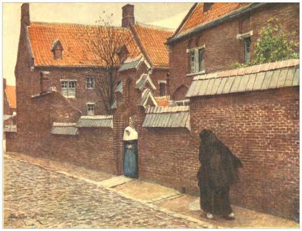 GHENT—Bguinage de Mont St. Amand.