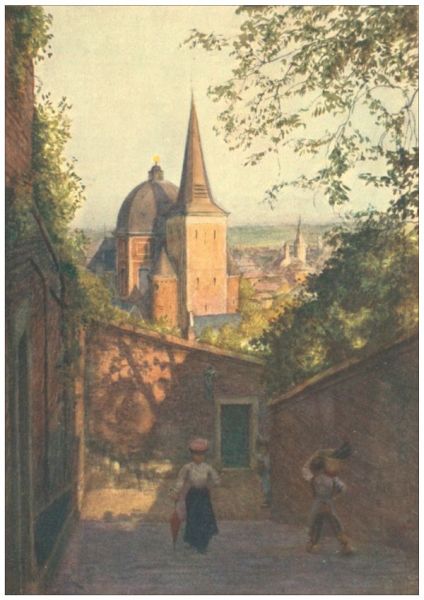 ESCALIER DE LA FONTAINE, LIGE