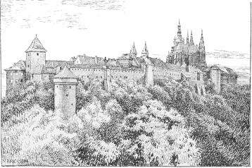 THE HRADCANY AND OTTOKAR TOWERS