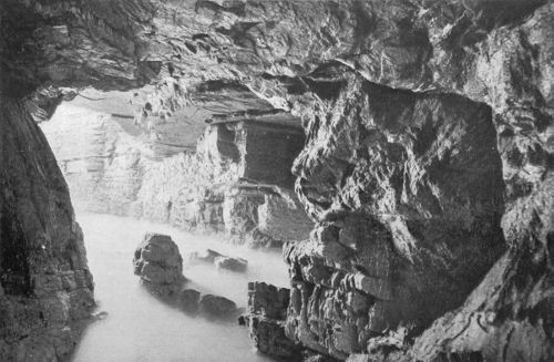 IN THE GREAT ARCH, "SEVEN ARCHES,"
PORT SALON, COUNTY DONEGAL