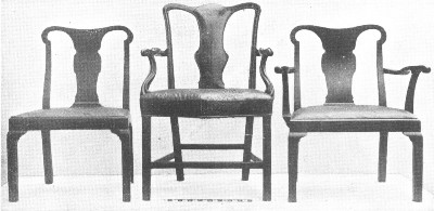 CHIPPENDALE CHAIRS