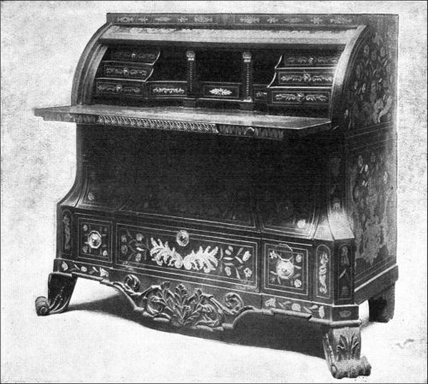 Figure 17. MARQUETRY DESK.