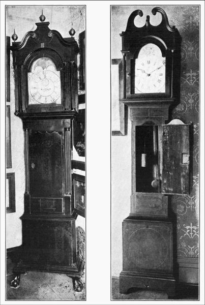 Figure 96. TALL-CASE CLOCKS.