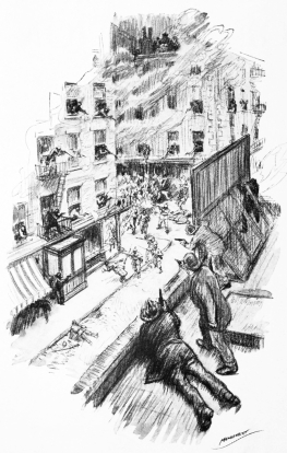 “From every window they received a hail of bullets”

[Page 315