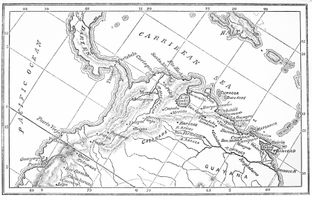 III.—Map of the Viceroyalty of New Granada, including
Venezuela and Quito.