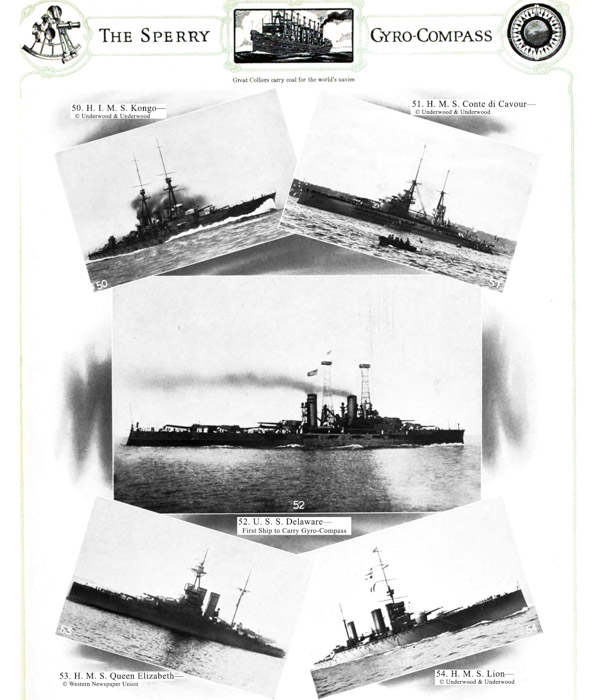 Great Colliers carry coal for the world’s
 navies.