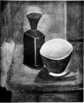 Image unvavailable: Pablo Picasso. Still Life

Miss Stein

Plate XVIII.
