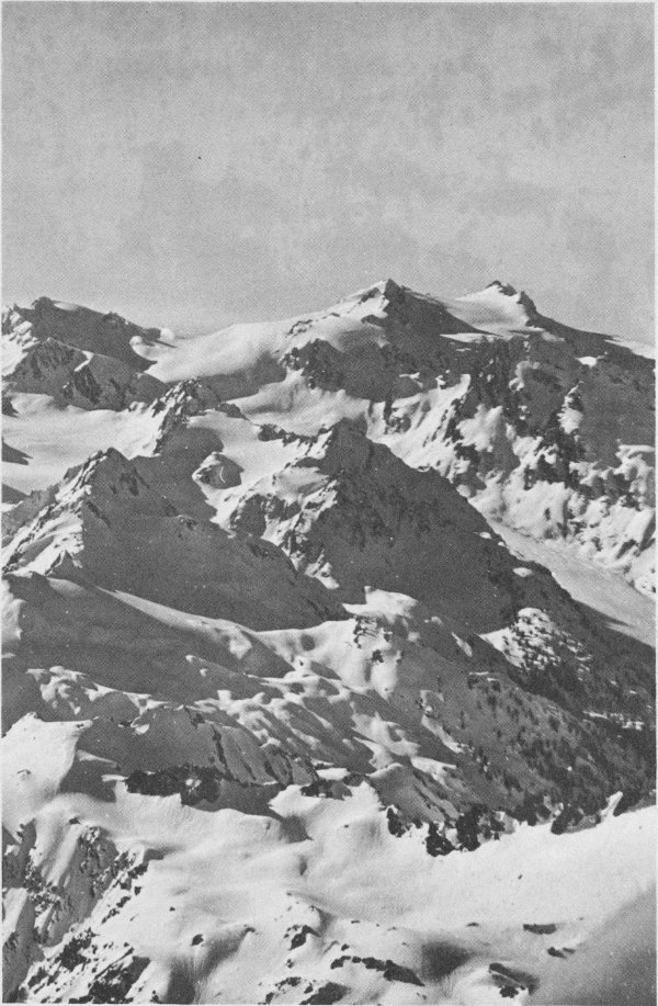 Snow-covered peaks