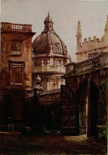 ENTRANCE GATEWAY OF HERTFORD COLLEGE

THE RADCLIFFE LIBRARY